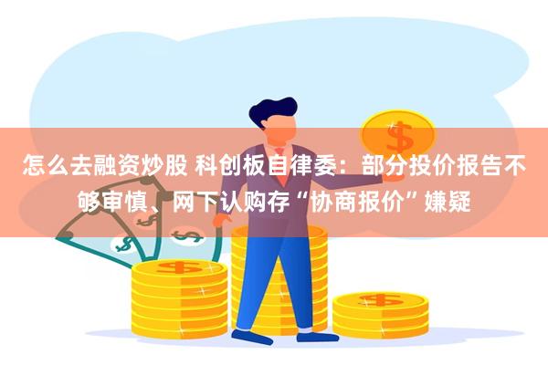 怎么去融资炒股 科创板自律委：部分投价报告不够审慎、网下认购存“协商报价”嫌疑