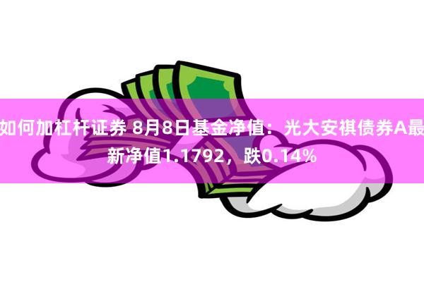 如何加杠杆证券 8月8日基金净值：光大安祺债券A最新净值1.1792，跌0.14%