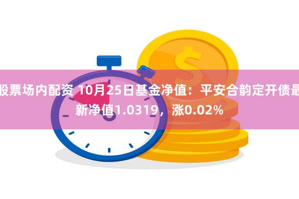 股票场内配资 10月25日基金净值：平安合韵定开债最新净值1.0319，涨0.02%