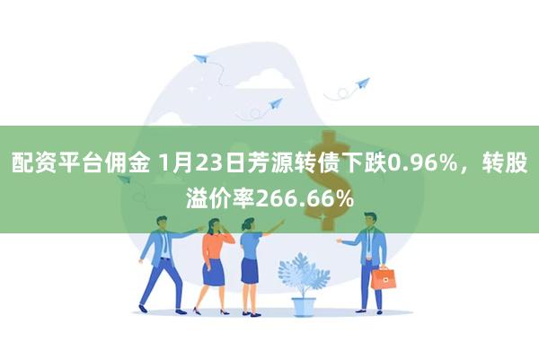 配资平台佣金 1月23日芳源转债下跌0.96%，转股溢价率266.66%